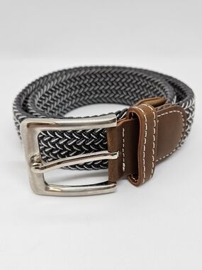 USG Women's Belt - Breezy Grey/White Stretch Belt 70cm